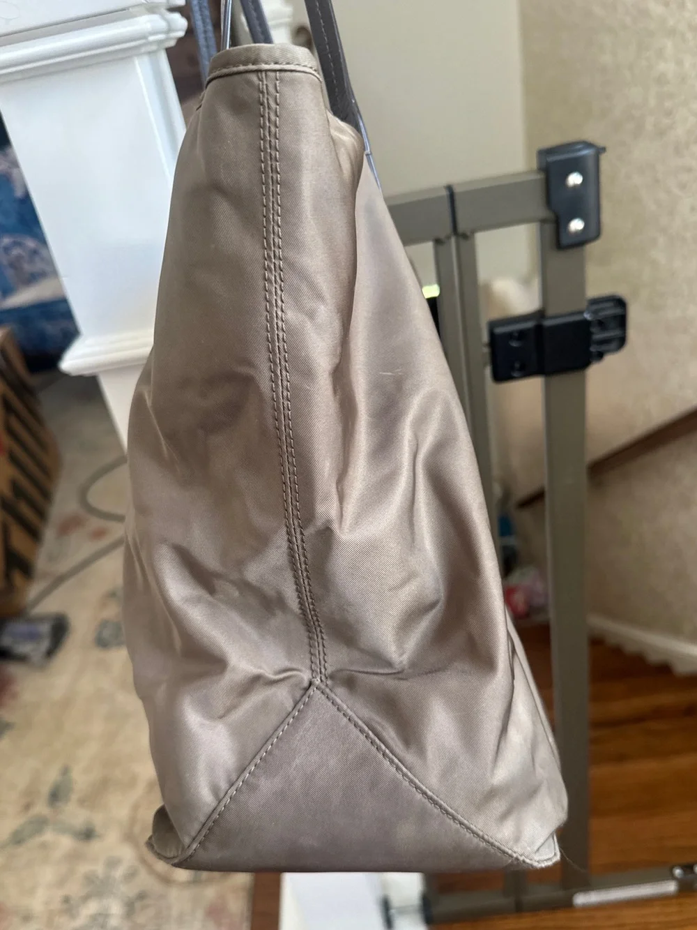 Tumi Voyageur Q-Tote Taupe Nylon